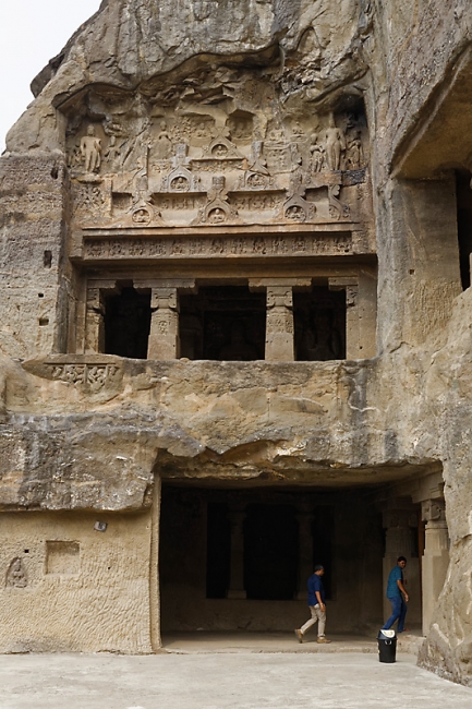 Grottes d'Ellora-Grottes bouddhistes-053